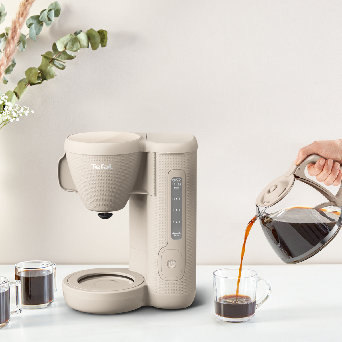 Tefal Morning Filter Coffee Maker with Permanent Filter