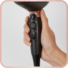 Load image into Gallery viewer, Rowenta Pro Power Hair Dryer 2200 W Ionic Black and Blush
