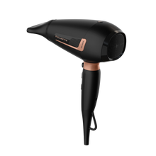 Load image into Gallery viewer, Rowenta Pro Power Hair Dryer 2200 W Ionic Black and Blush
