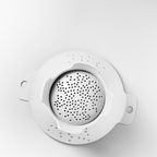 Blim+ Cosmo Colander Medium in white, seen from above