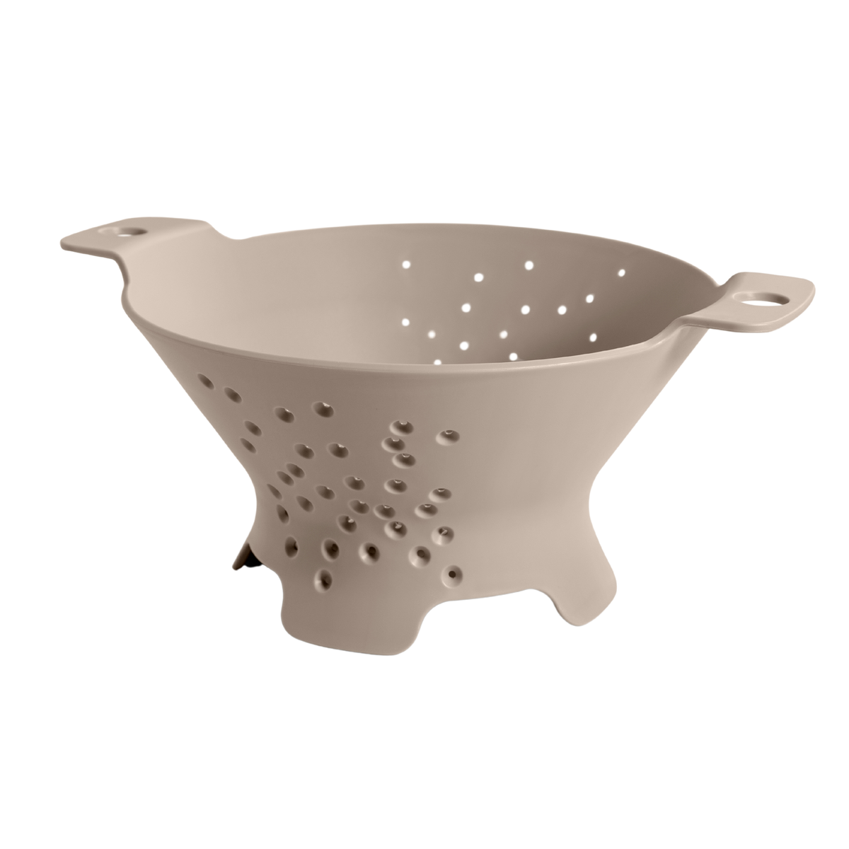 Blim+ Cosmo Colander Medium in taupe, side view