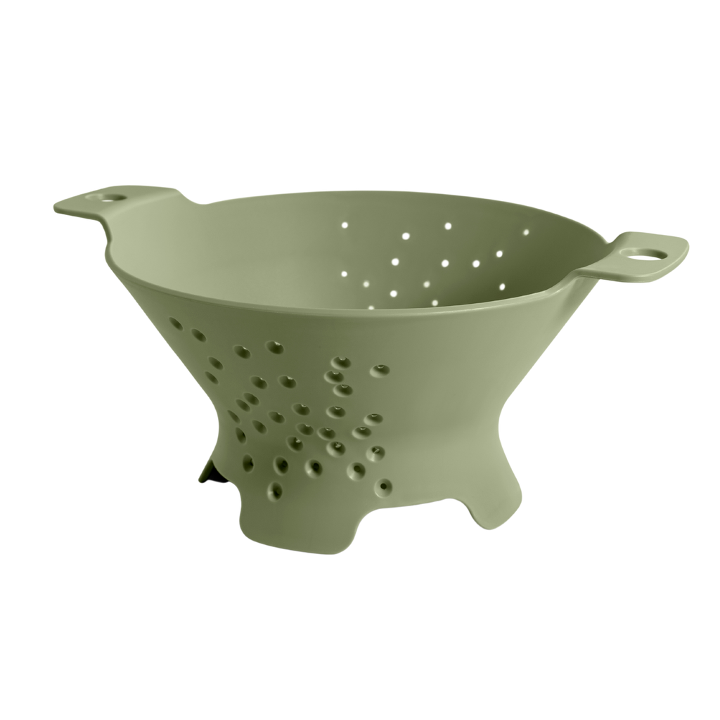 Blim+ Cosmo Colander Medium in green, side view