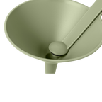 Blim+ Dolina Funnel in green, top view with the handle
