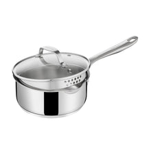 Load image into Gallery viewer, Jamie Oliver by Tefal Cook's Direct Stainless Steel 8-Piece Cookware Set
