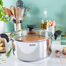 Load image into Gallery viewer, Tefal Primary Stainless Steel Non-Stick 11 Piece Cookware Set
