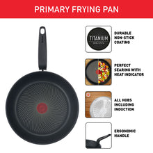 Load image into Gallery viewer, Tefal Primary Stainless Steel Frypan 30 cm
