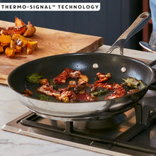 Load image into Gallery viewer, Jamie Oliver by Tefal Cook Smart Stainless Steel Wok Pan 28 cm
