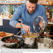 Load image into Gallery viewer, Jamie Oliver by Tefal Cook Smart Stainless Steel Wok Pan 28 cm
