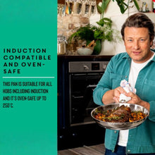 Load image into Gallery viewer, Jamie Oliver by Tefal Cook Smart Uncoated Stainless Steel Frying Pan 24 cm
