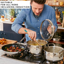 Load image into Gallery viewer, Jamie Oliver by Tefal Cook Smart Uncoated Stainless Steel 6-Piece Cookware Set
