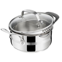 Load image into Gallery viewer, Jamie Oliver by Tefal Cook Smart Uncoated Stainless Steel 6-Piece Cookware Set
