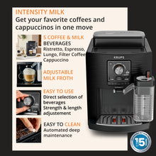 Load image into Gallery viewer, Krups Intensity Milk Fully Automatic Bean to Cup Coffee Machine
