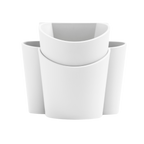 Blim+ Gocciolo Cutlery Drainer in white, front view