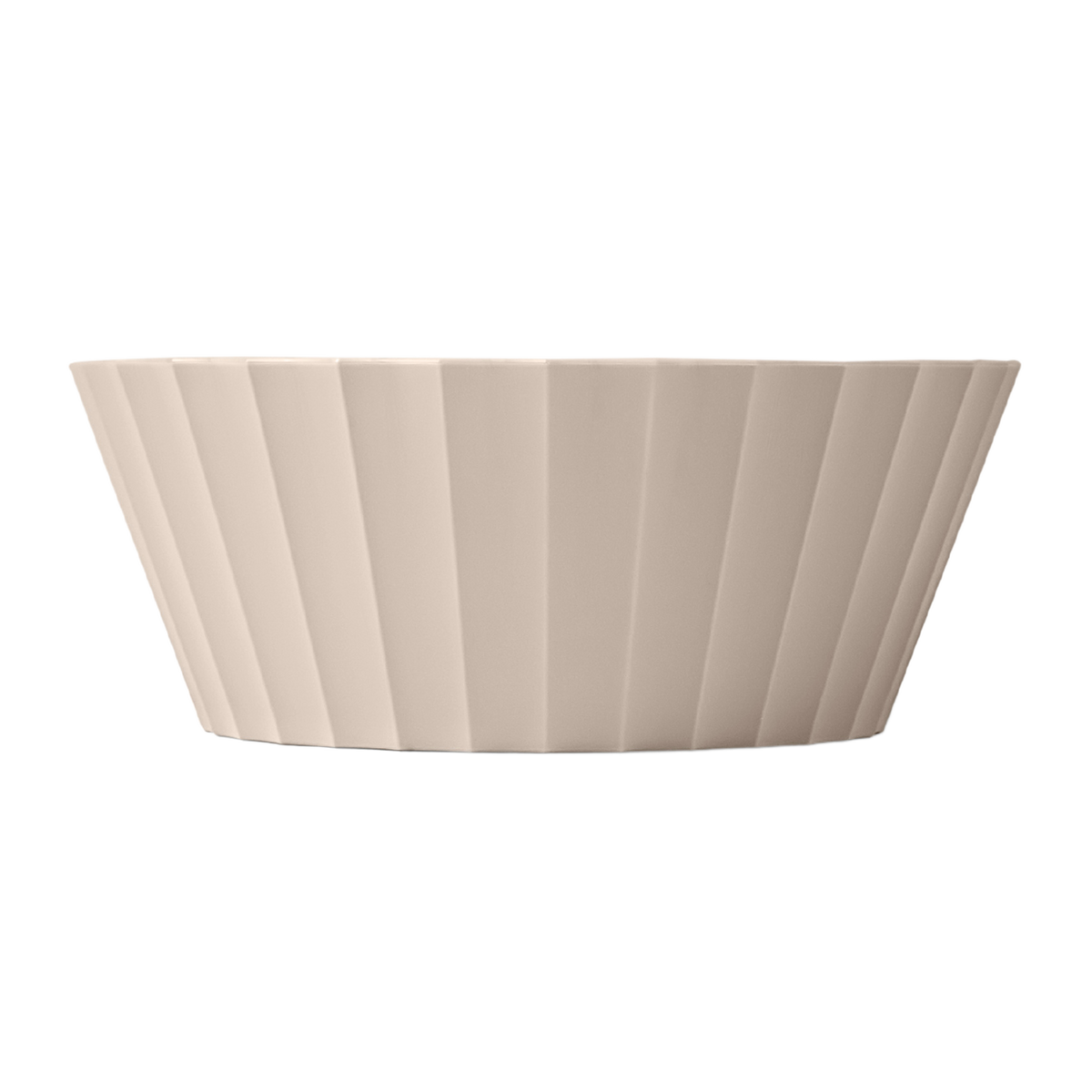 Blim+ Nettuno Bowl Large in beige, side view