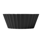 Blim+ Nettuno Bowl Large in black, side view