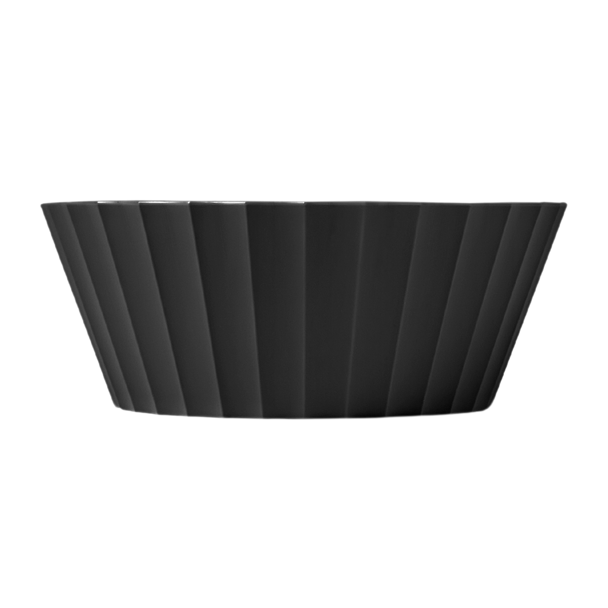 Blim+ Nettuno Bowl Large in black, side view
