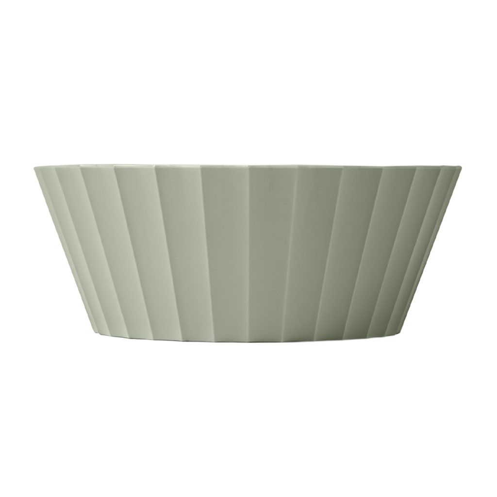 Blim+ Nettuno Bowl Large in green, side view