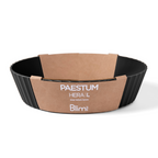 Blim+ Nettuno Bowl Large in black, with its paper packaging band