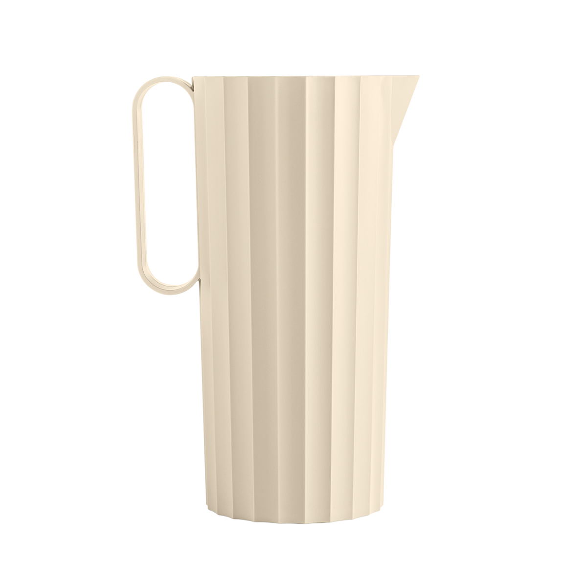 Blim+ Carafe Hydria in cream, side view