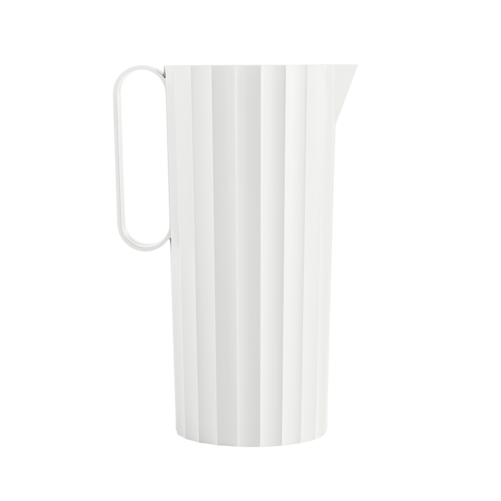 Blim+ Carafe Hydria in white, side view