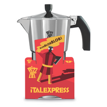 Load image into Gallery viewer, Pezzetti Ital Express Stove Top Coffee Maker - Silver
