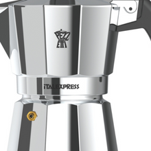 Load image into Gallery viewer, Pezzetti Ital Express Stove Top Coffee Maker - Silver
