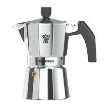 Load image into Gallery viewer, Pezzetti Ital Express Stove Top Coffee Maker - Silver
