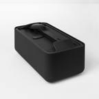 Blim+ Lunchbox Bauletto Medium in black, with the lid closed