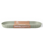 Blim+ Minerva Tray Large in green, with its paper packaging band