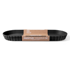 Blim+ Minerva Tray Medium in black, with its paper packaging band