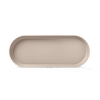 Blim+ Minerva Tray Medium in beige, seen from above