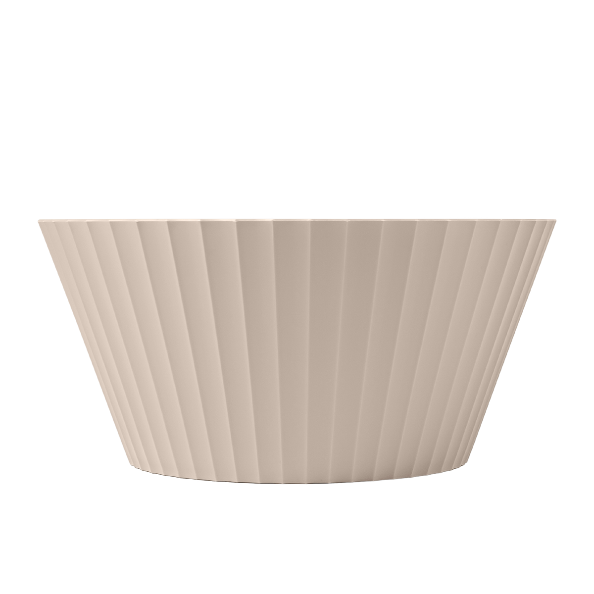 Blim+ Nettuno Bowl Extra Large in beige, side view