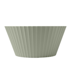 Blim+ Nettuno Bowl Extra Large in green, side view