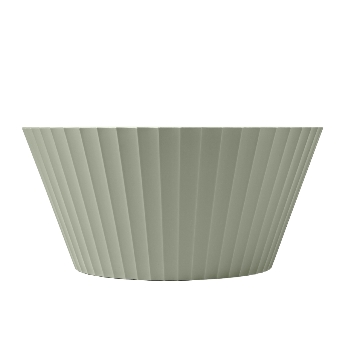Blim+ Nettuno Bowl Extra Large in green, side view