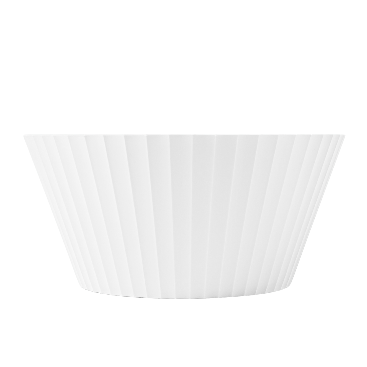Blim+ Nettuno Bowl Extra Large in white, side view