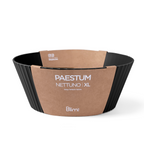 Blim+ Nettuno Bowl Extra Large in black, with its paper packaging band