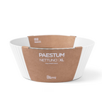 Blim+ Nettuno Bowl Extra Large in white, with its paper packaging band