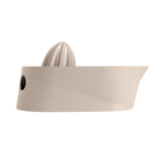 Blim+ Oblo' Juicer in taupe, side view