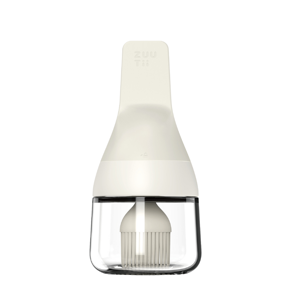 Zuutii Oil Dispenser with Brush – Light Cream