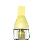 Zuutii Oil Dispenser with Brush – Creamy Yellow