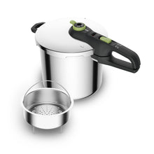 Load image into Gallery viewer, Tefal Secure Trendy Pressure Cooker 8L Stainless Steel
