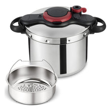 Load image into Gallery viewer, Tefal ClipsoMinut' Easy 9L Stainless Steel Pressure Cooker
