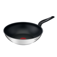 Load image into Gallery viewer, Tefal Primary Stainless Steel Wok Pan 28 cm
