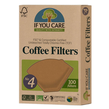 Load image into Gallery viewer, If You Care Number 4 Coffee Filter Papers
