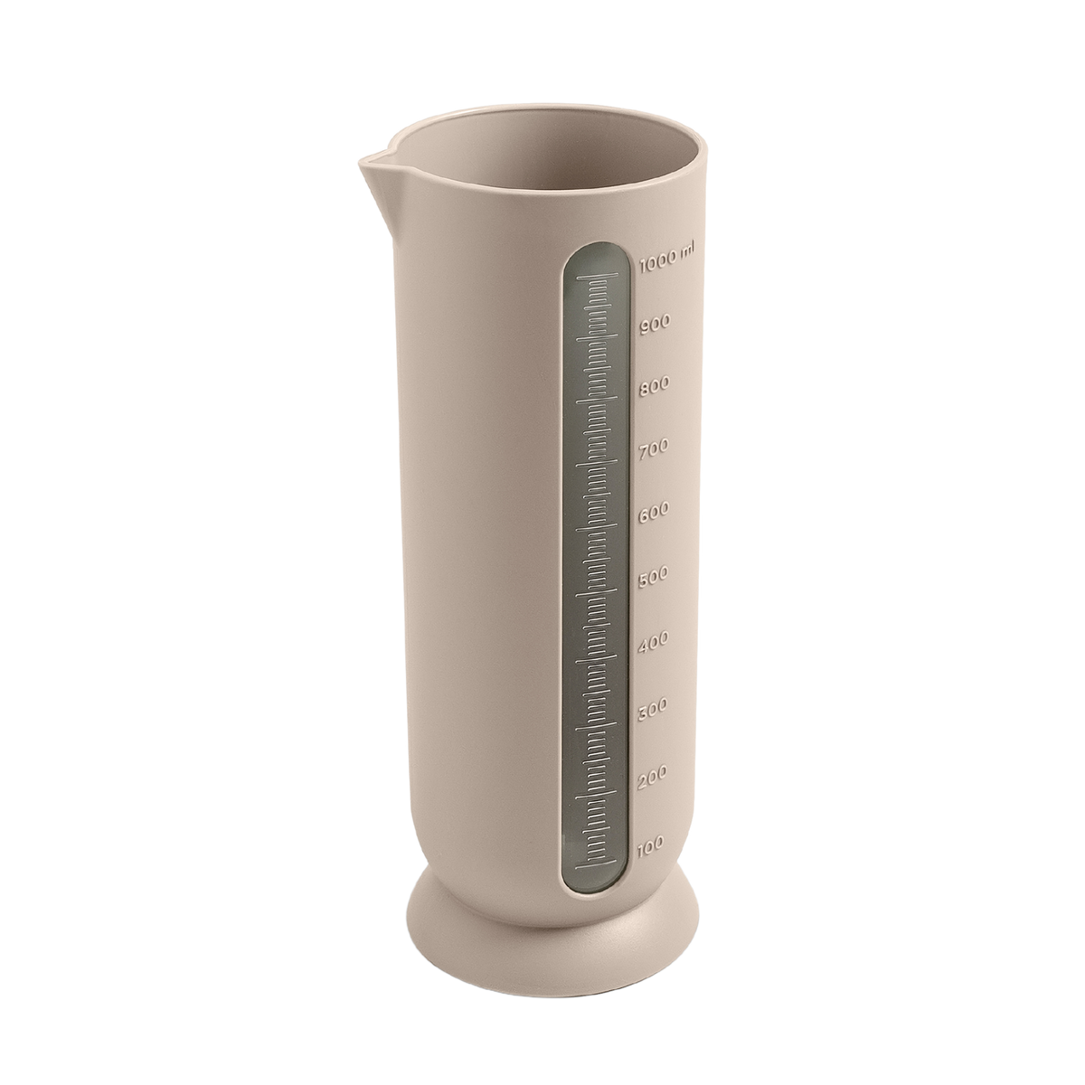 Blim+ QB Carafe Large in taupe, side view