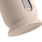 Blim+ QB Carafe Medium in taupe, close-up of the base