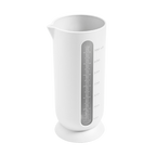 Blim+ QB Carafe Medium in white, side view