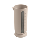 Blim+ QB Carafe Medium in taupe, side view