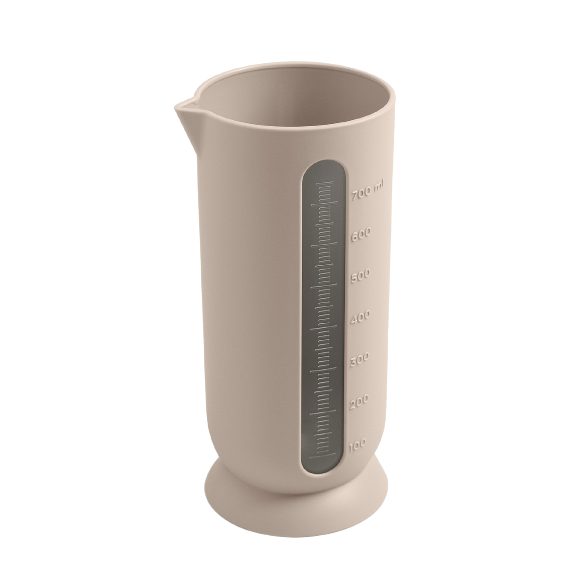 Blim+ QB Carafe Medium in taupe, side view