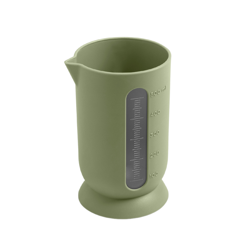 Blim+ QB Carafe Small in green, side view